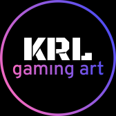 KRL Gaming Art logo